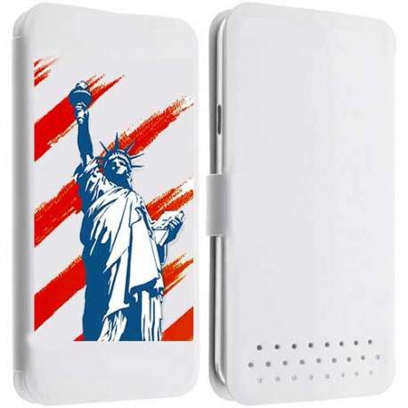 Etui portefeuille cuir LIBERTY Samsung Galaxy A3 2016