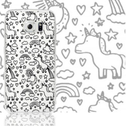 Coque LICORNE 3 pour samsung galaxy S7 EDGE