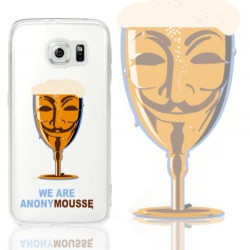 Coque anonymous pour samsung galaxy S7 EDGE