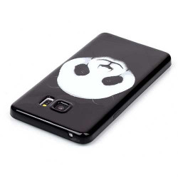 Coque souple PANDA pour Samsung Galaxy S6 EDGE Plus