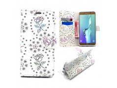 Etui cuir portefeuille DIAMOND pour SAMSUNG GALAXY S6 EDGE PLUS