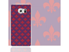 Coque FLEUR DE LYS pour samsung galaxy S6