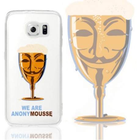 Coque anonymous pour samsung galaxy S6 Edge