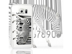 Coque ZEBRE CODE BARRE pour samsung galaxy S6 Edge