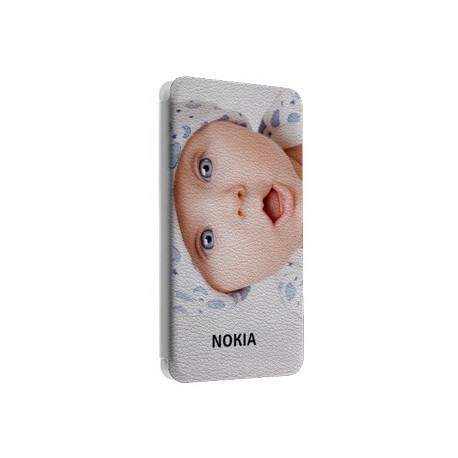 Etuis Cuir PERSONNALISES pour NOKIA ASHA 200