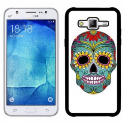 Coque crane fleuri pour samsung galaxy J1