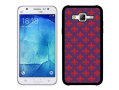 Coque fleur de lys pour samsung galaxy J1