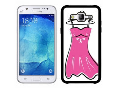 Coque petite robe rose pour samsung galaxy J1