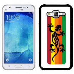 Coque salamandre rasta pour samsung galaxy J1