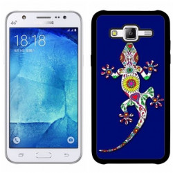 Coque salamandre bleue pour samsung galaxy J1