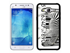 Coque zebre codebarre pour samsung galaxy J1