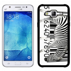 Coque zebre codebarre pour samsung galaxy J1