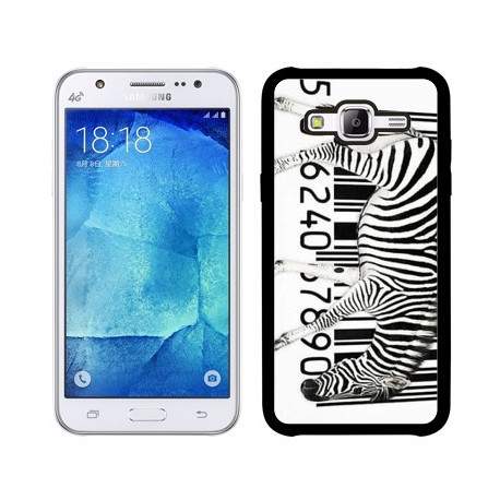 Coque zebre codebarre pour samsung galaxy J1