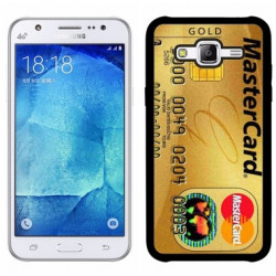 Coque carte gold pour samsung galaxy J3