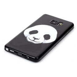 Coque souple PANDA pour Samsung Galaxy S6 EDGE PLUS