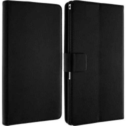 Etui portefeuille Cuir noir pour NOKIA LUMIA 435