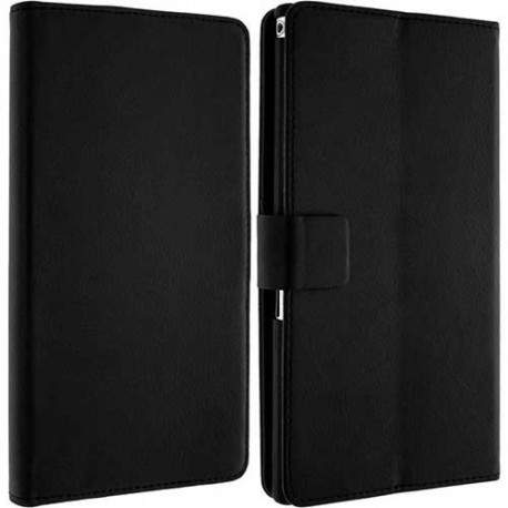 Etui portefeuille Cuir noir pour NOKIA LUMIA 650