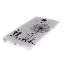 Coque souple BLACK AND WHITE pour SAMSUNG GALAXY NOTE 4