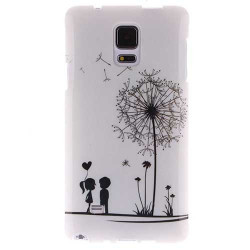 Coque souple BLACK AND WHITE pour SAMSUNG GALAXY NOTE 4