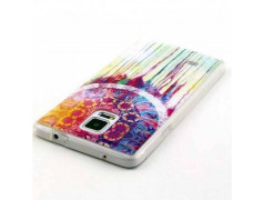 Coque flexible ATTRAPE COLOR pour SAMSUNG GALAXY NOTE 4