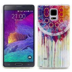 Coque flexible ATTRAPE COLOR pour SAMSUNG GALAXY NOTE 4