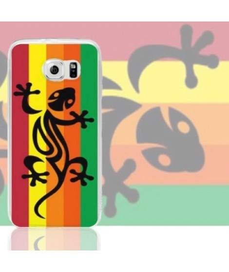 Coque SALAMANDRE RASTA pour samsung galaxy S6 Edge Plus