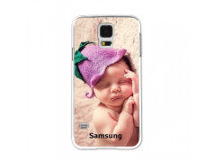 Coques souples PERSONNALISEES en Gel silicone pour SAMSUNG GALAXY S5 mini