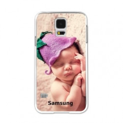 Coques souples PERSONNALISEES en Gel silicone pour SAMSUNG GALAXY S5 mini