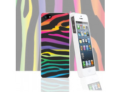 Coque ZEBRE ARC EN CIEL pour iPhone