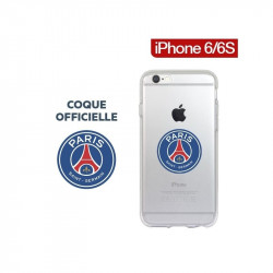 Coque gel officielle PSG  pour iPhone 6 et 6S