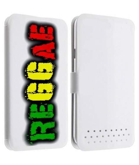 Etui portefeuille Cuir RAGGAE pour les telephones SAMSUNG