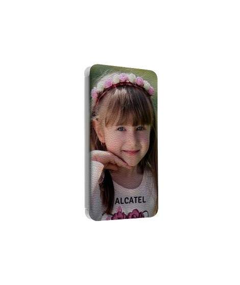 Etuis Cuir PERSONNALISES pour ALCATEL idol X