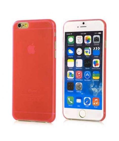 Coque CRYSTAL transparente rouge pour iPhone 7