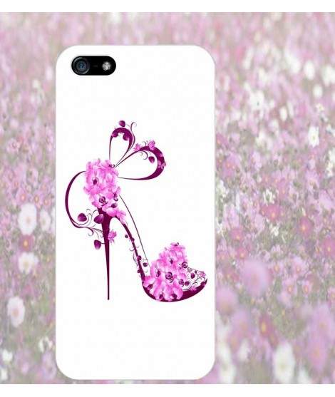 Coque TALON AIGUILLE FLEURS pour iPhone 7