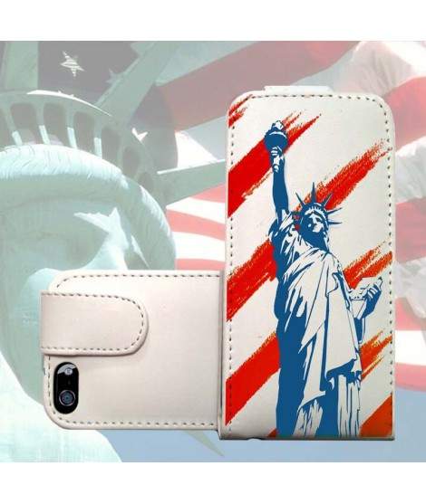 ETUI CUIR LIBERTY POUR IPHONE 7