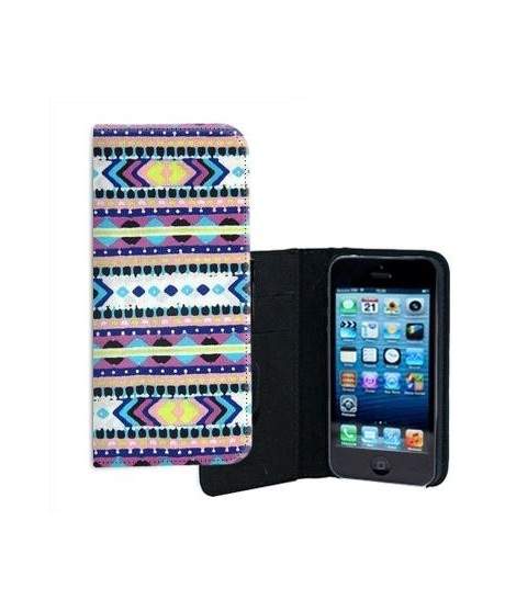 ETUI CUIR AZTEUE 1 POUR IPHONE 7