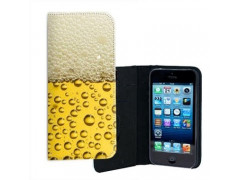 ETUI CUIR BIERE POUR IPHONE 7