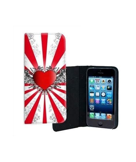 ETUI CUIR BiG LOVE POUR IPHONE 7