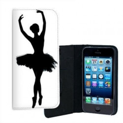 ETUI CUIR DANSEUSE POUR IPHONE 7