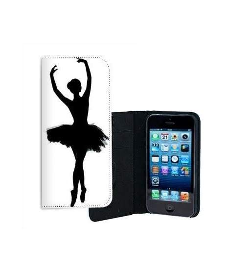 ETUI CUIR DANSEUSE POUR IPHONE 7