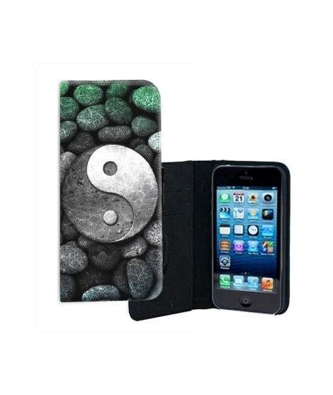 ETUI CUIR YING YANG POUR IPHONE 7
