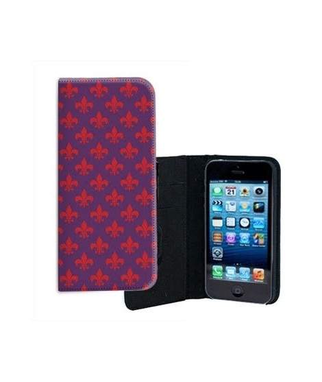 ETUI CUIR SYMBOLE ROYAL POUR IPHONE 7