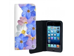 ETUI CUIR FLEURS 5 POUR IPHONE 7