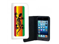 ETUI CUIR SALAMANDRE RASTA POUR IPHONE 7