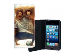 ETUI CUIR hibou destroy POUR IPHONE 7