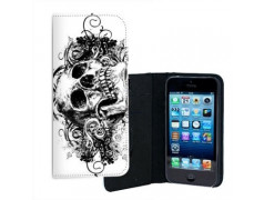 ETUI CUIR SKULL 3 POUR IPHONE 6/6S