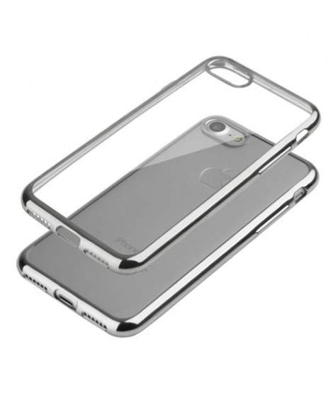 Coque CRYSTAL DELUXE ARGENT souple pour iPhone 7