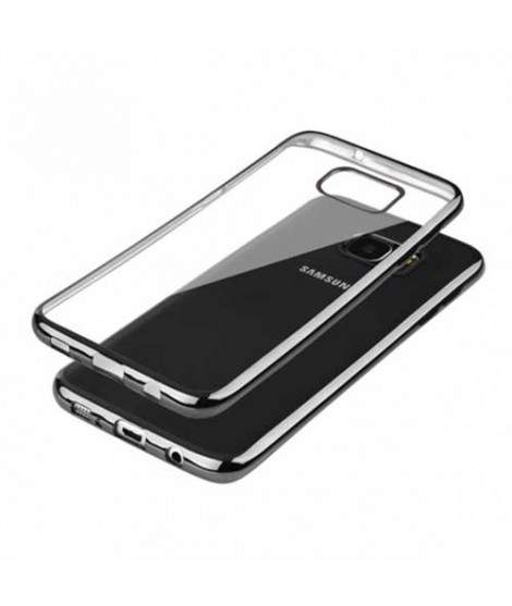 Coque silicone CRYSTAL DELUXE NOIRE pour samsung galaxy S7 EDGE