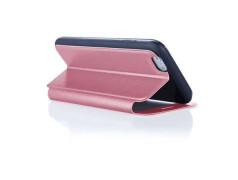 Etui FENETRE FOLIO rose pour iPhone 6 