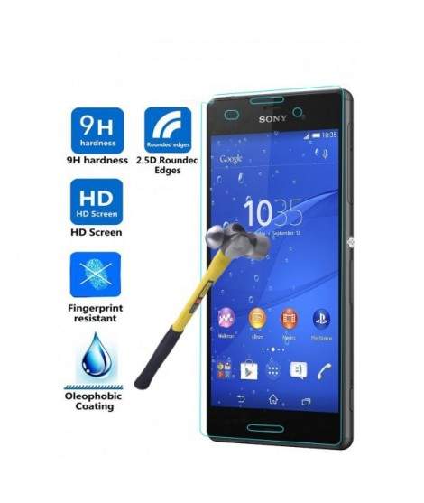 Protection d'écran en verre trempé Glass Premium pour sony xperia z